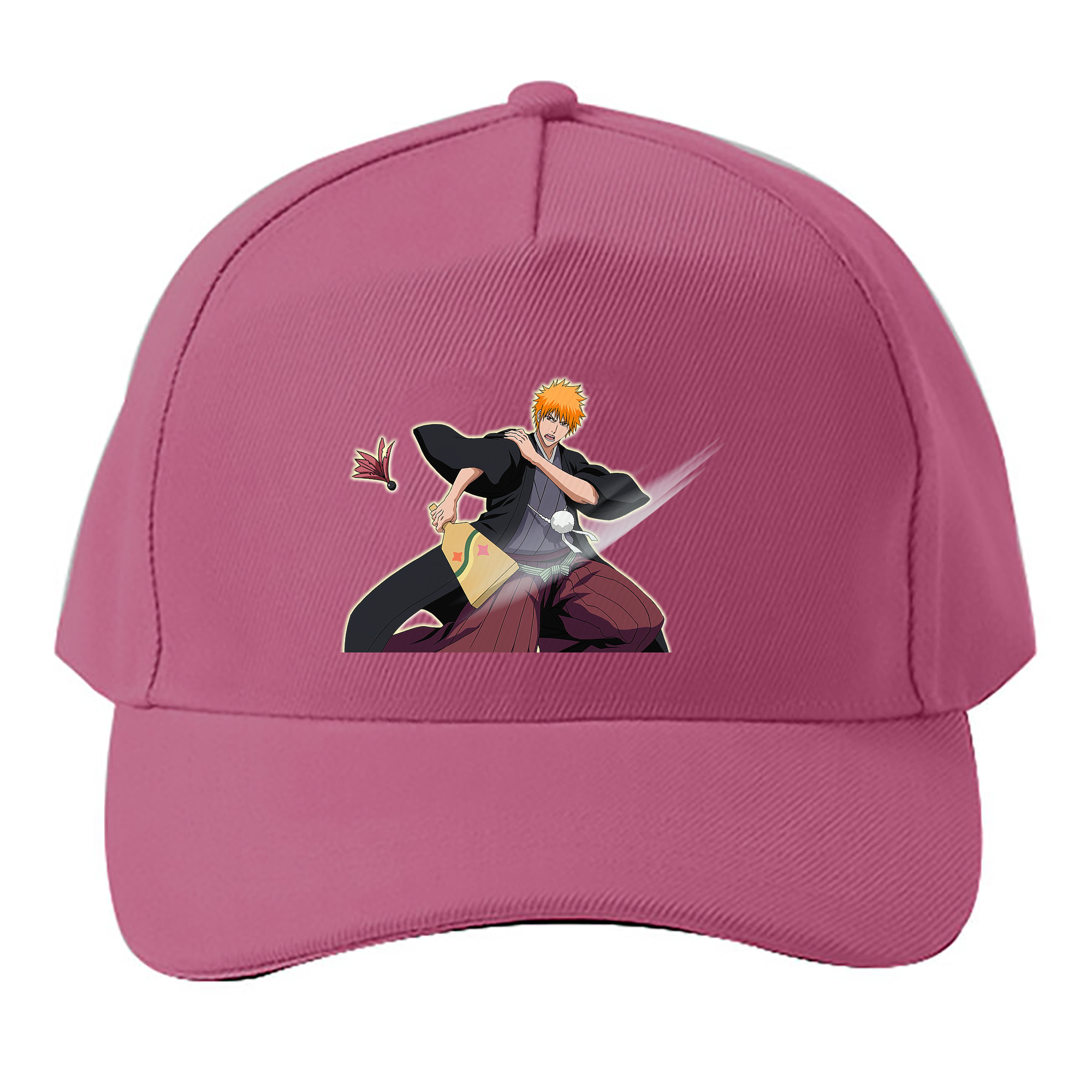 （画像用） ブリーチ 黒崎一護（くろさき いちご）BLEACH Kurosaki Ichigo ベースボールキャップ 綿100％ 男女兼用 帽子 スポーツ